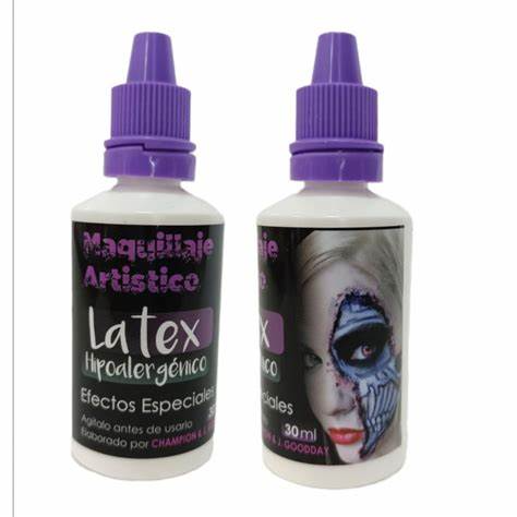 Latex para maquillaje artistico